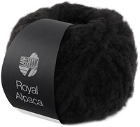 Lana Grossa Royal Alpaca 014 Schwarz