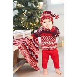 Stylecraft breipatroon Easy Fair Isle Sweater, Blanket and Hat