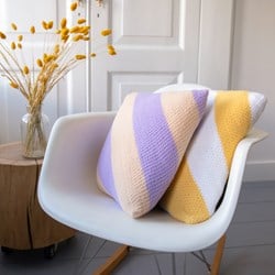 Felt-it streifen Kissen Häkelpaket