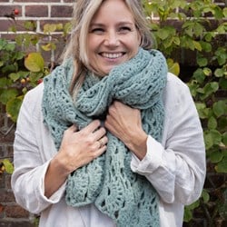 Felt-it Ajour Schal Häkelpaket