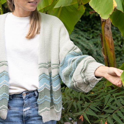 Felt-it Chevron vest breipakket 020