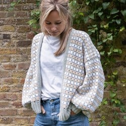 Felt-it Granny Stripe Jacke Häkelpaket