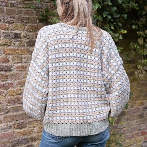 Häkelanleitung Felt-it Granny Stripe Jacke-3