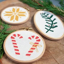 Weihnachts-Kreuzstich-Paket