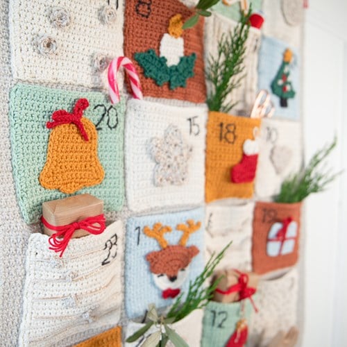 Kerst AdventCALender Haakpakket