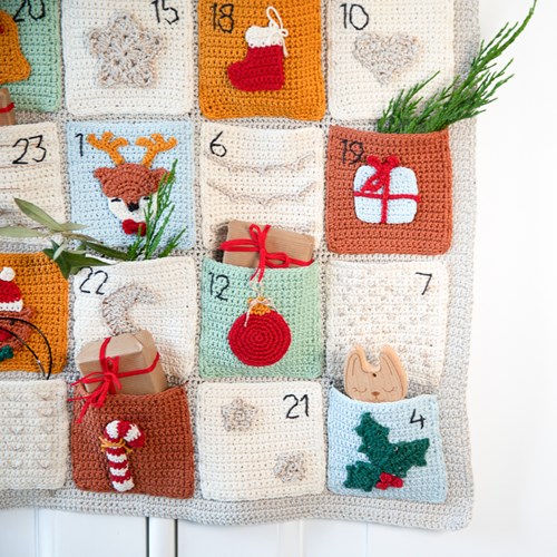 Kerst AdventCALender Haakpakket