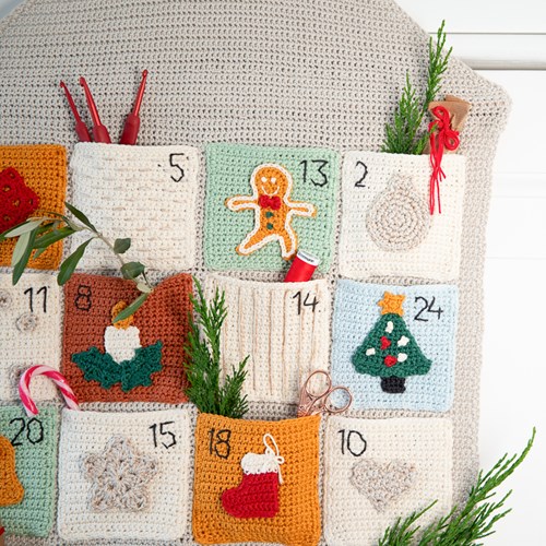 Kerst AdventCALender Haakpakket