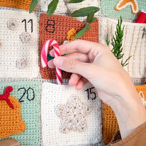 Kerst AdventCALender Haakpakket