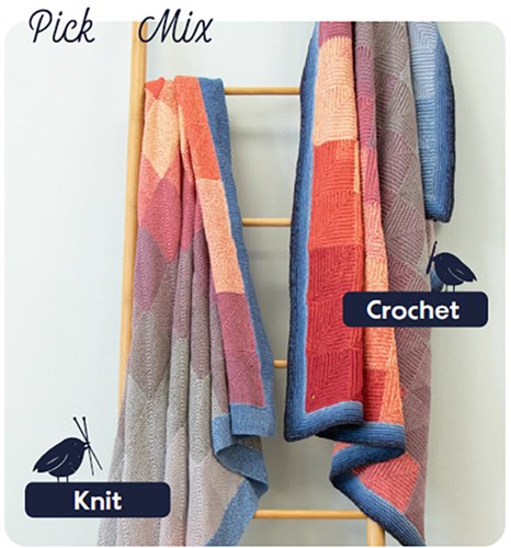 Scheepjes CKAL Dawn Chorus Kit 3: Bullfinch Blanket