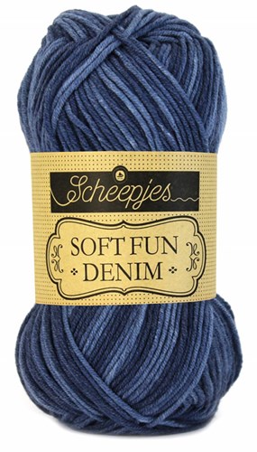 Scheepjes Softfun Denim 501 Blau