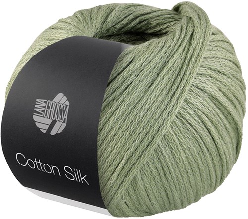 Lana Grossa Cotton Silk 015 Hellgrn