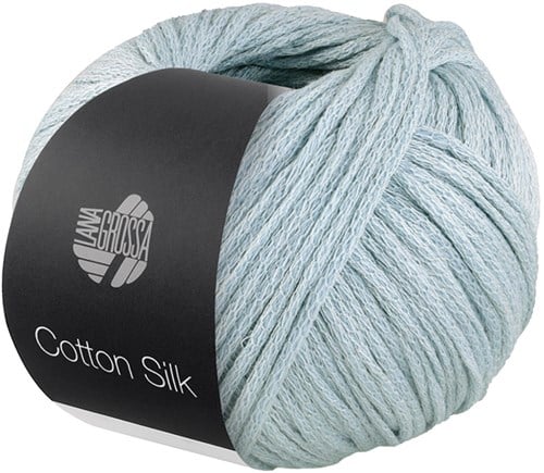 Lana Grossa Cotton Silk 019 Hellblau