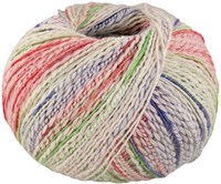 Lana Grossa Torto 008 Rohwei/Rosa/Grn/Orange/Marine/Blassgrn