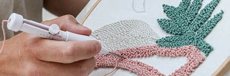 Malen mit Garn: 5x die schönsten Stick- und Punch Needle Anleitungen