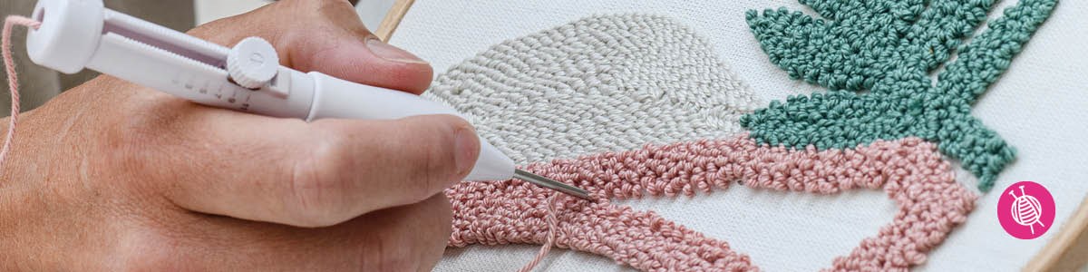 Malen mit Garn: 5x die schönsten Stick- und Punch Needle Anleitungen