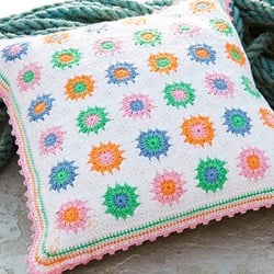 Häkelanleitung Catania Granny Square Kissen