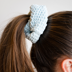 Häkelanleitung Scrunchie Chunky Chenille