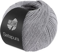 Lana Grossa Setapura 020 Eisgrau