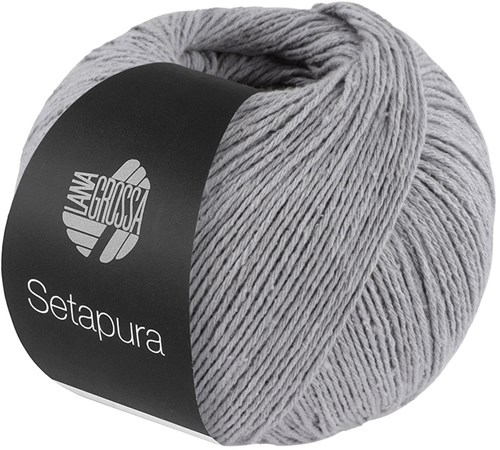 Lana Grossa Setapura 020 Eisgrau