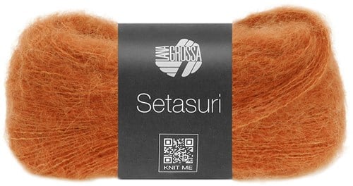 Lana Grossa Setasuri 063 Rot-Orange