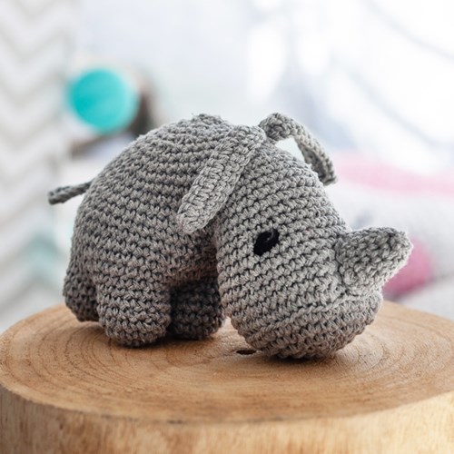 Hoooked Nashorn Dex Häkelpaket
