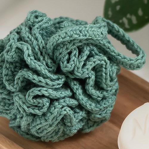 Häkelanleitung Yarn and Colors Shower Pouf