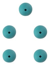 Durable Silikon Perlen 12mm 5 Stück