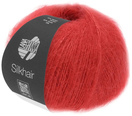 Lana Grossa Silkhair 008 Kirschenrot
