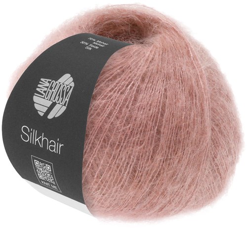 Lana Grossa Silkhair 074 Rosenholz