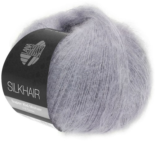 Lana Grossa Silkhair 119 Graulila