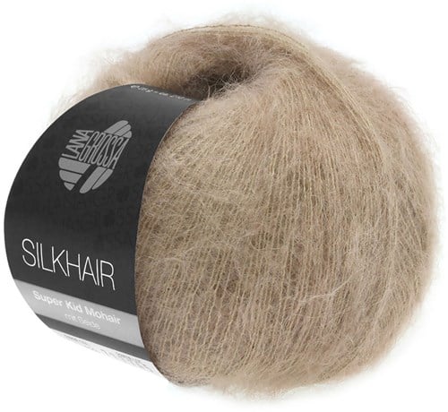 Lana Grossa Silkhair 123 Perlbeige