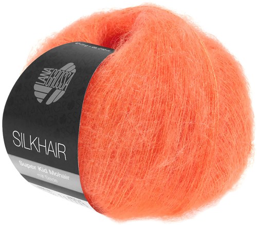 Lana Grossa Silkhair 130 Lachsrot