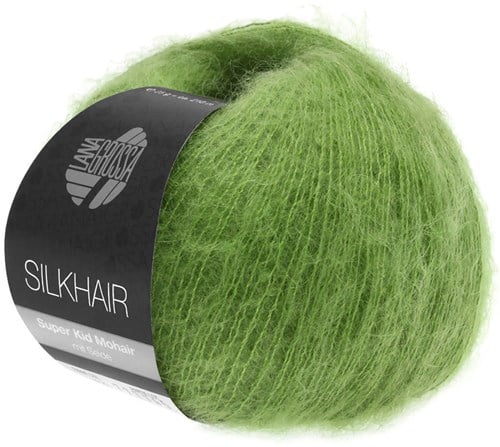 Lana Grossa Silkhair 135 Apfelgrün