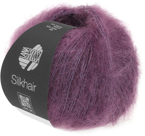 Lana Grossa Silkhair 149 Aubergine