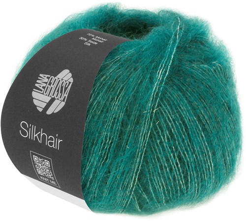 Lana Grossa Silkhair 187 Blaugrün