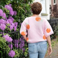 Gehaakte Sinaasappel Top L/XL