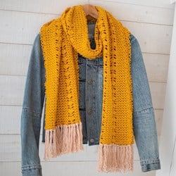 Häkelanleitung Organic Cotton Schal