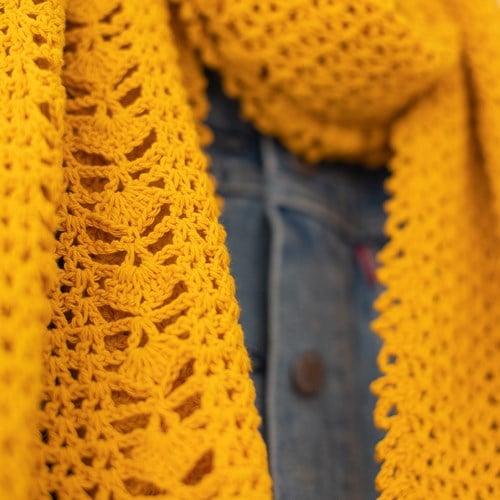 Häkelanleitung Organic Cotton Schal-2