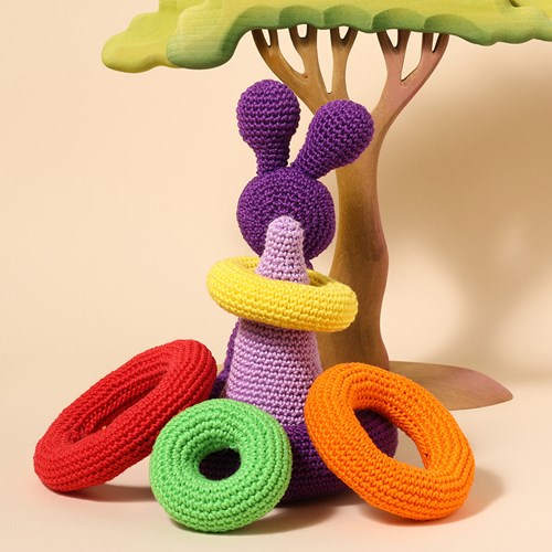 Schnecken-Stapelturm - YarnZoo Häkelpaket-3