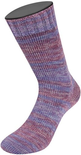 Lana Grossa Meilenweit 100 Seta Piano 3611 Brombeer/Blauviolett/Grau/Rotviolett-2