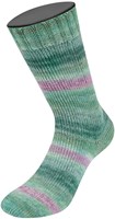 Lana Grossa Meilenweit 100 Seta Piano 3612 Moosgrn/Jade/Weigrn/Fuchsia-2