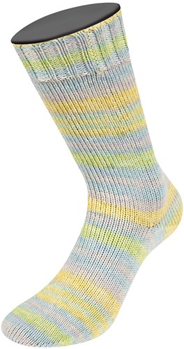 Lana Grossa Meilenweit 100 Seta Piano 3616 Hellbeige/Eisblau/Pistazie/Zitrusgelb/Mint/Silbergrau-2
