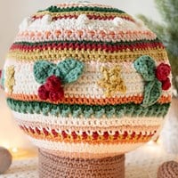 Wollplatz Schneekugel Häkelpaket-2