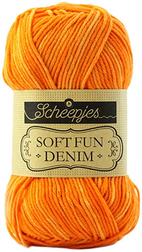 Scheepjes Softfun Denim 519 Orange