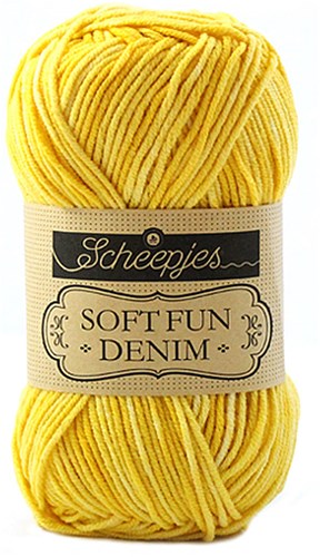 Scheepjes Softfun Denim 520 Gelb