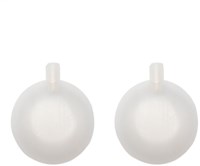 Durable Spielzeug Quietscher Flach 2 Stück 45mm