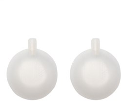 Durable Spielzeug Quietscher Flach 2 Stück 45mm