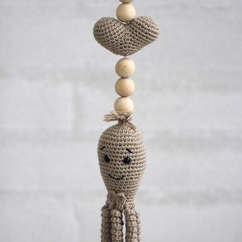 Go Handmade Häkelanleitung Kinderwagenkette Oktopus-2