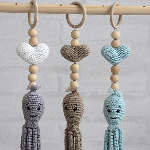 Go Handmade Häkelanleitung Kinderwagenkette Oktopus-3