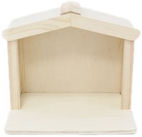 Weihnachtskrippe aus Holz